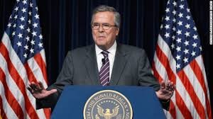 US 2016 Presidential Election Candidate Jeb Bush