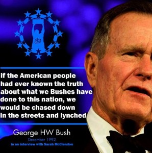 George H. W. Bush Quote - Regarding The Kennedy Assassination?